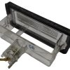 BX and GSA number plate assembly