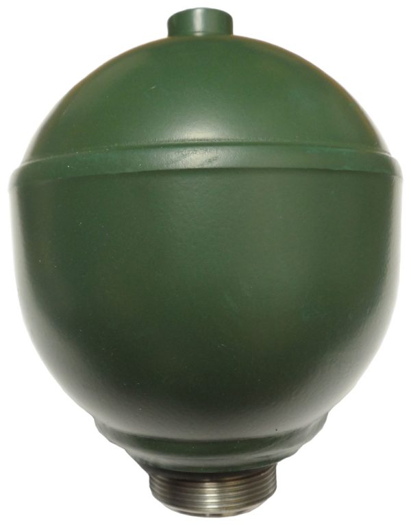 Accumulator sphere for Gs and gsa