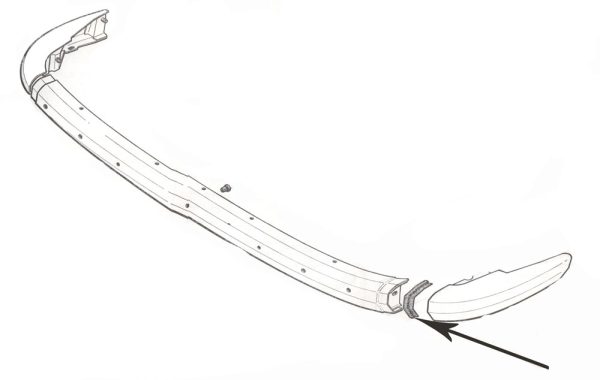 GS Front Corner Bumper Seal