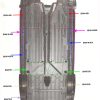 Citroen GS/A Floor sections