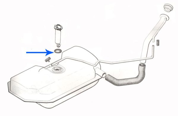 Gsa fuel sender seal
