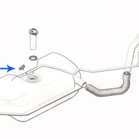 Gsa fuel tank t piece