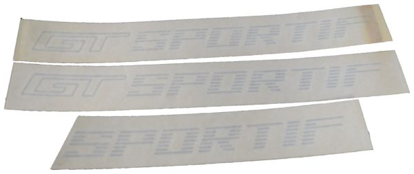 AX GT sportif in silver graphics