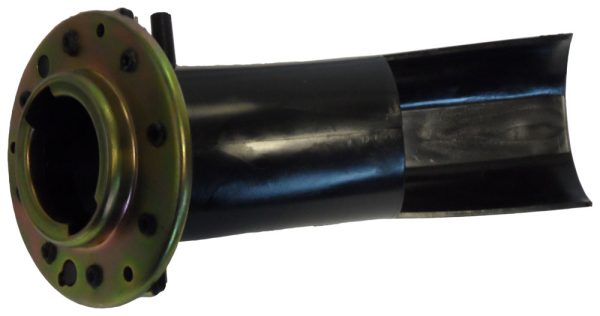 Bx fuel filler neck with additional tank