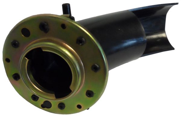 BX fuel filler neck with additional tank