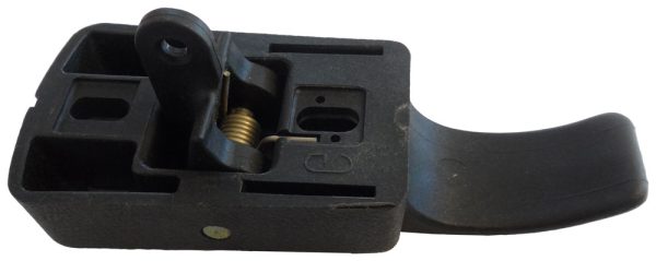 GS interior door latch right black