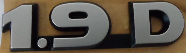 Citroen ZX 1.9 D Plastic Badge