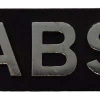 Citroen ABS Metal Badge BX