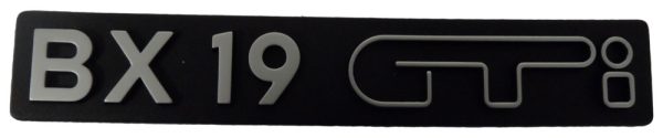 Citroen BX 19 GTI Plastic Badge