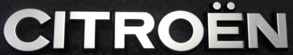 Citroen Plastic Badge - NEW