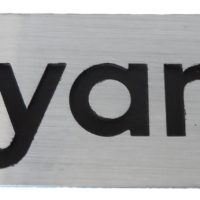 Citroen Dyane Metal Badge - NEW