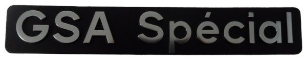 Citroen GSA Special Metal Badge - New