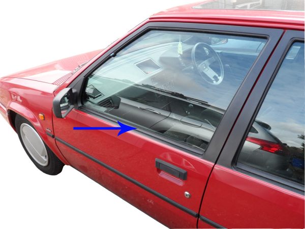 Citroen BX Poseur moulding rubber trim