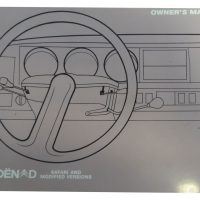 Citroen D Safari Owner's Manual July 1973 Front