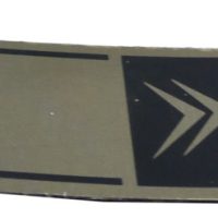 8i 5 505 202 - Gold Metal Badge for VISA