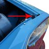 Bonnet rubber bump stop for Citroen Ami