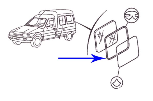 c15 rear window seal