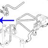 Citroen BX Bottom Radiator Hose -  95640596
