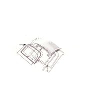 REAR Window Sealing Rubber - Citroen Ami 8 - AM 961 61 A