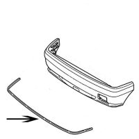 Rear Bumper Trim - Citroen ZX (Aura/Advantage) - Part No: 95 666 886