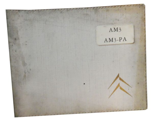 Citroen AMi 8 Handbook