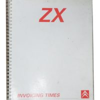 Citroen ZX Invoicing Times