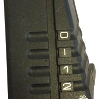 BX Series 1 Washer Switch in Black