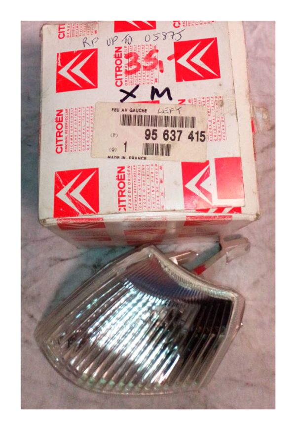 Citroen Xm Side Lamp Unit ( Left ) Part No: 95637415