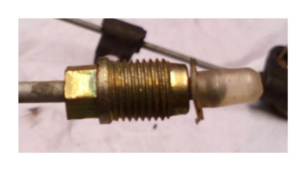 EARLY Citroen 2CV / Dyane Brake Pipe - Part No: ZC 9 864 004 U