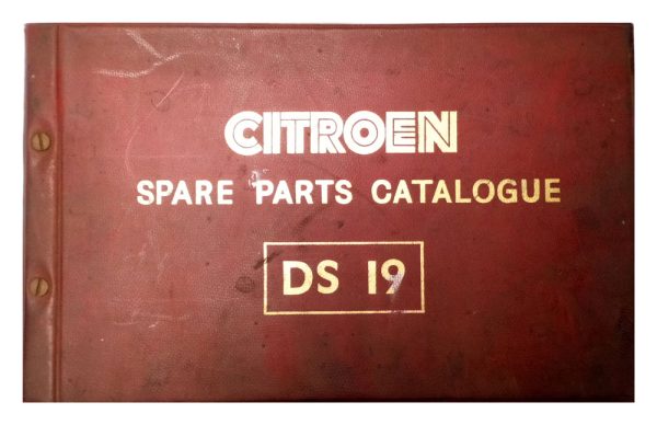 Citroen DS 19 Spare Parts Catalogue