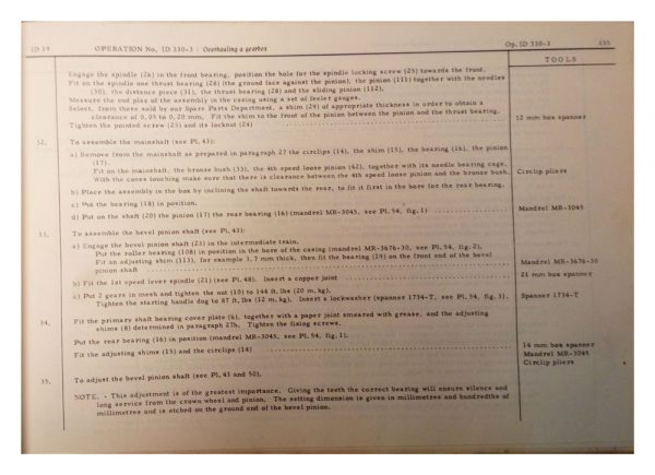 Citroen ID 19 Repair Manual