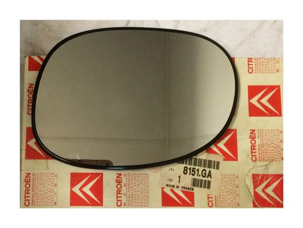 Citroen C2 , C3 , C3 Pluriel Mirror Glass - Part No: 8151.GA