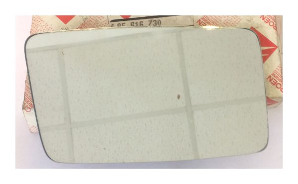 Citroen BX MK 1 & AX Mirror Glass - Part No: 95 616 730