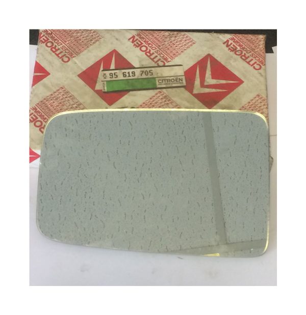 Citroen BX MK 2 Mirror Glass - Part No:95 619 705