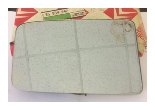 Citroen BX Heated Mirror Glass - Part No: 95 654 047