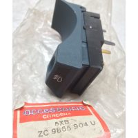 Citroen BX Fog Lamp Switch (Series 1) in BLUE Part No: 9865904