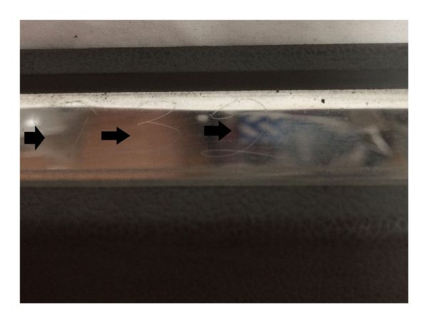 Citroen GS Left Hand Rear Door Trim (GREY) - Part No: 54547GP