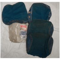 Set of Citroen GS Head Rest Covers- Blue
