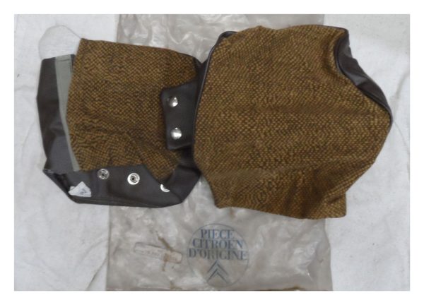 Citroen GS Club Head Rest Cover- Brown
