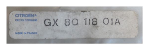 Citroen GS RHR Rubber Seal - Part No: GX8011801A