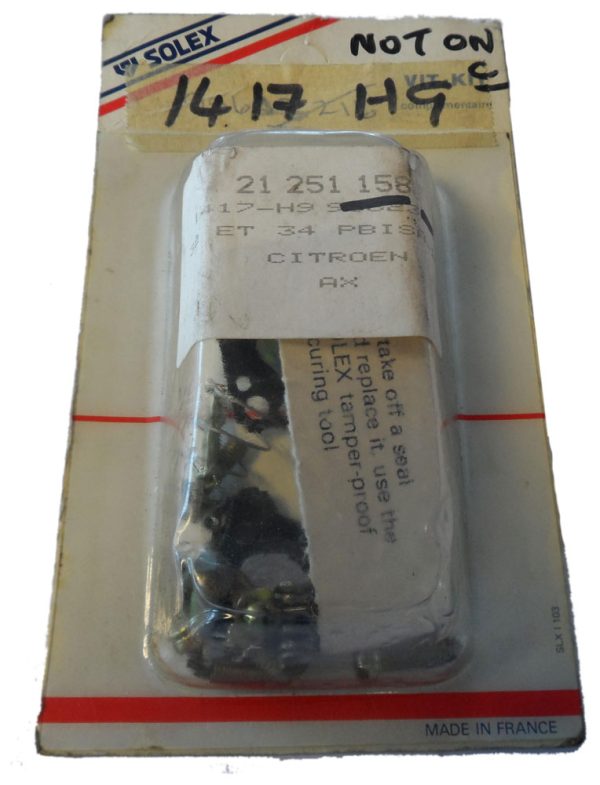 Citroen AX Carb repair kit
