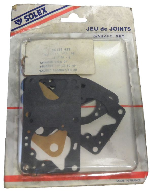 Citroen Visa GT solex gasket kit