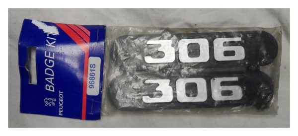 Peugeot 306 Badge Kit - Part No: 968615s