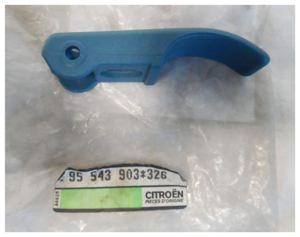 Citroen GSA Interior Door Handle - Blue - 95543903*326
