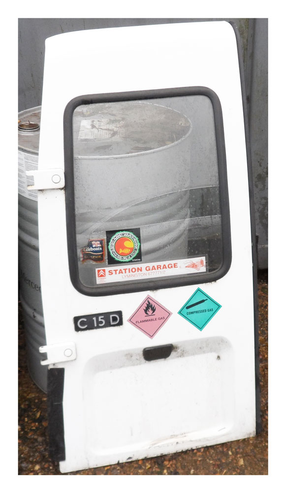 C15 Rear Door (second hand)