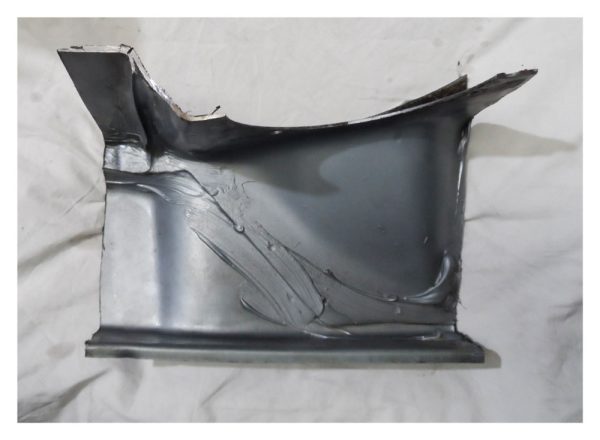 BX Front Wheel arch Suspension Box Section -Right Hand - Second Hand