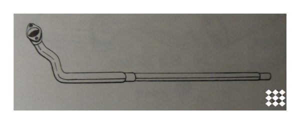 BX Exhaust - 16 / 19 Petrol Carburettor Down Pipe