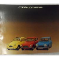 2CV Dyane Ami Brochure