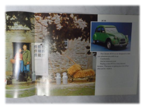 2CV Dyane Ami Brochure