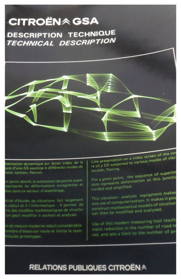 Citroen GSA magazine